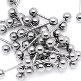 14G Stainless Steel Barbell Tongue Ring 5/8 6mm - BodyCandy - Flyclothing LLC