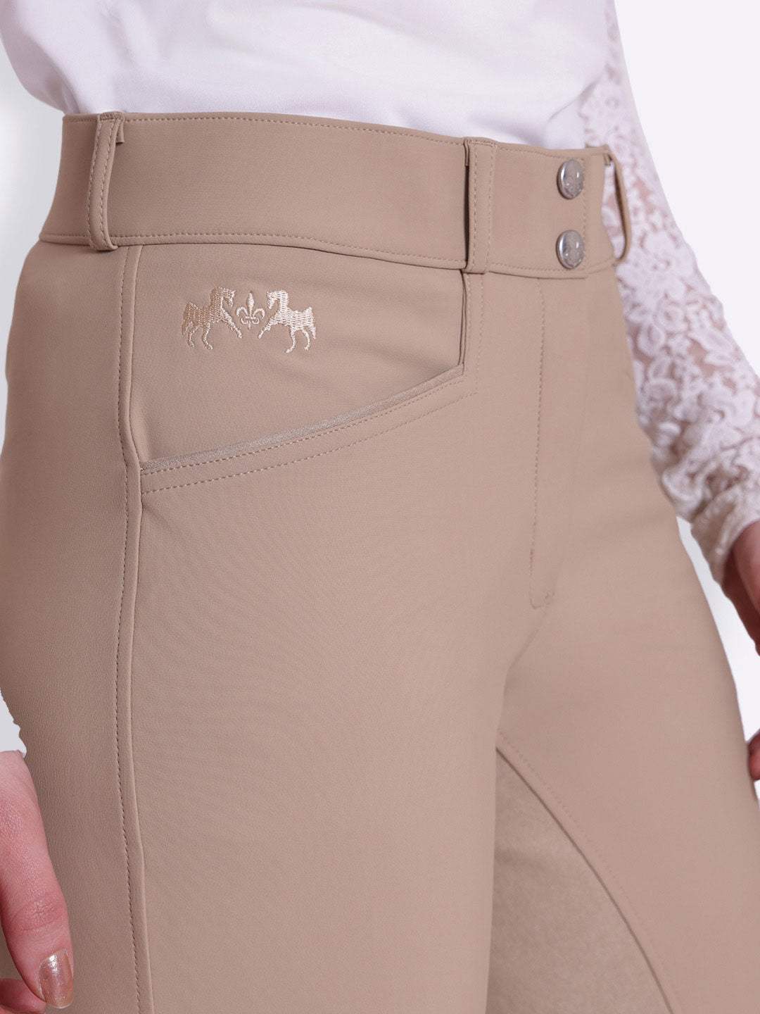 Equine Couture Slimming Full Seat Breeches - Breeches.com - Flyclothing LLC