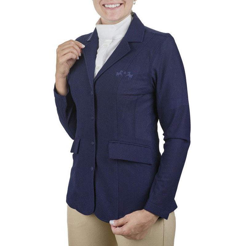 Equine Couture Women EquiVent 4-Snap Button Lite Show Coat - Breeches.com - Flyclothing LLC