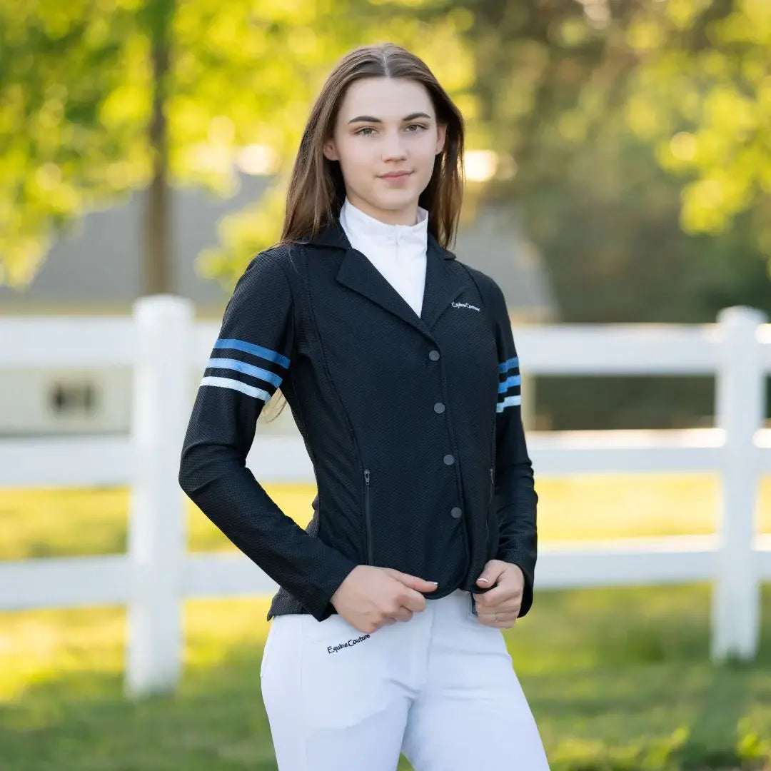 Equine Couture EquiVent Gradient Show Coat w/ Arm Stripes - Breeches.com - Flyclothing LLC