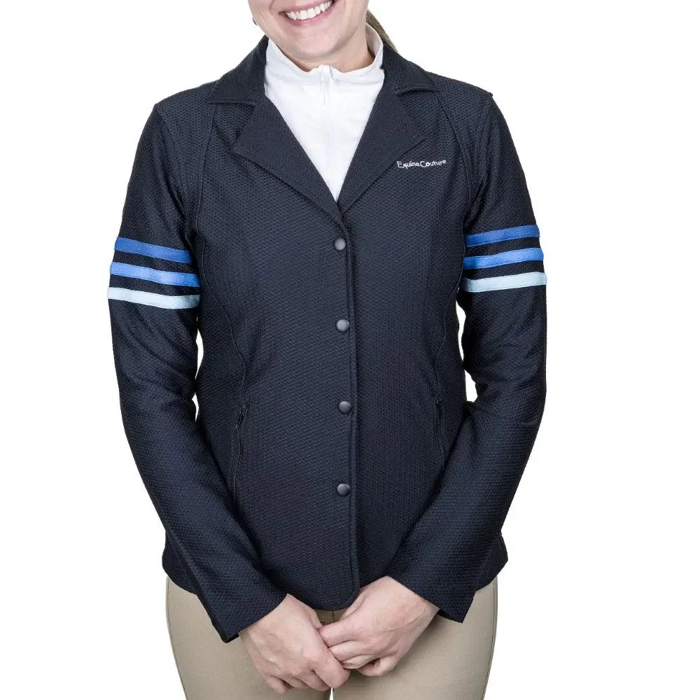 Equine Couture EquiVent Gradient Show Coat w/ Arm Stripes - Breeches.com - Flyclothing LLC