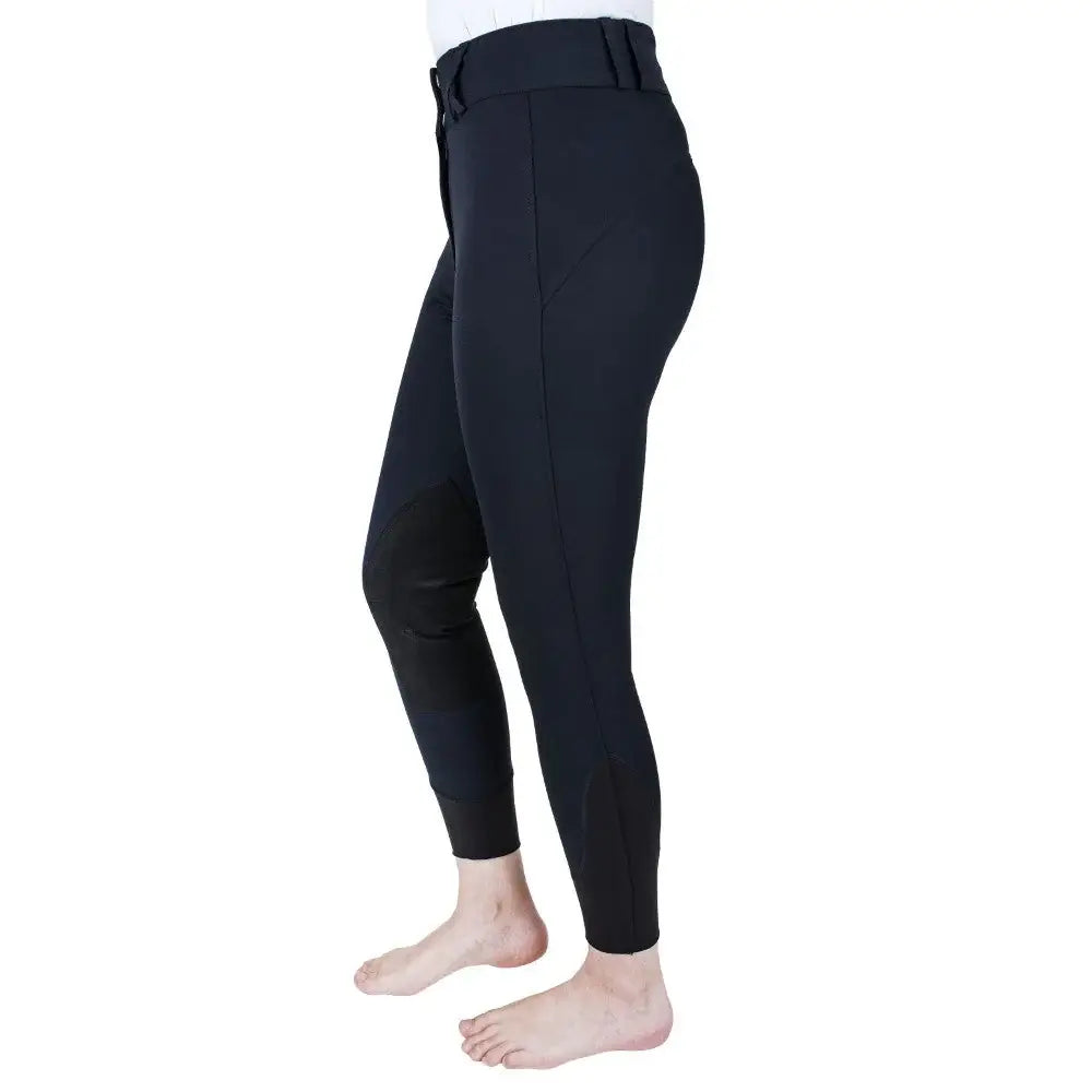 Equine Couture Charlotte Suede Knee Patch Breech - Breeches.com - Flyclothing LLC