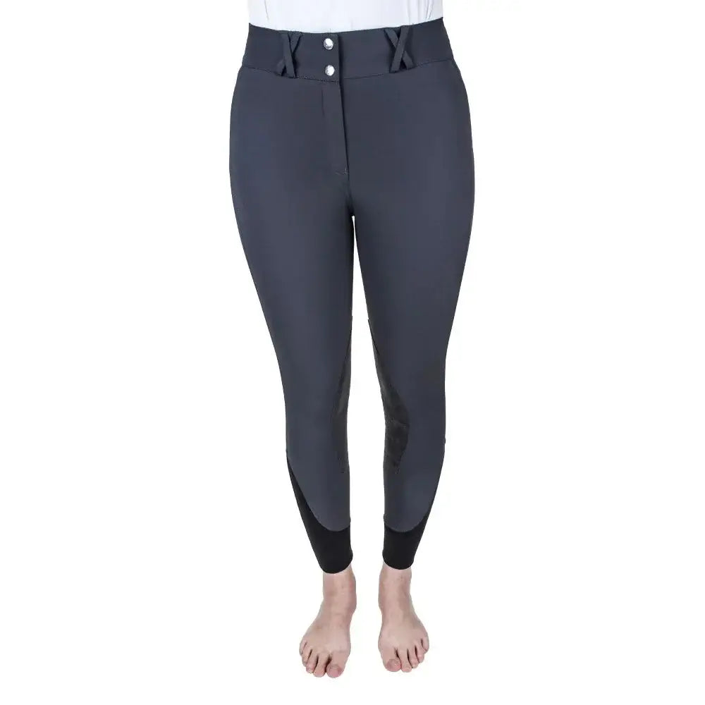 Equine Couture Charlotte Suede Knee Patch Breech - Breeches.com - Flyclothing LLC