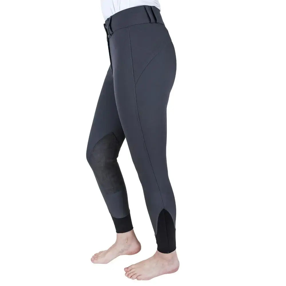 Equine Couture Charlotte Suede Knee Patch Breech - Breeches.com - Flyclothing LLC
