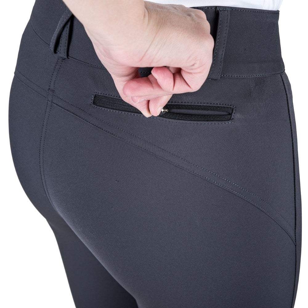 Equine Couture Charlotte Suede Knee Patch Breech - Breeches.com - Flyclothing LLC