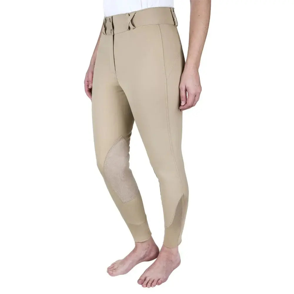 Equine Couture Charlotte Suede Knee Patch Breech - Breeches.com - Flyclothing LLC