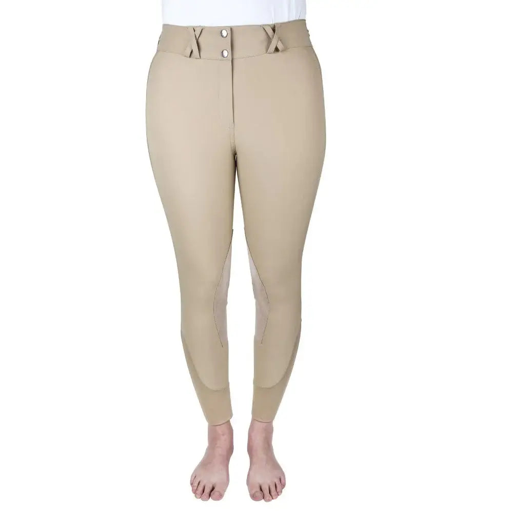 Equine Couture Charlotte Suede Knee Patch Breech - Breeches.com - Flyclothing LLC