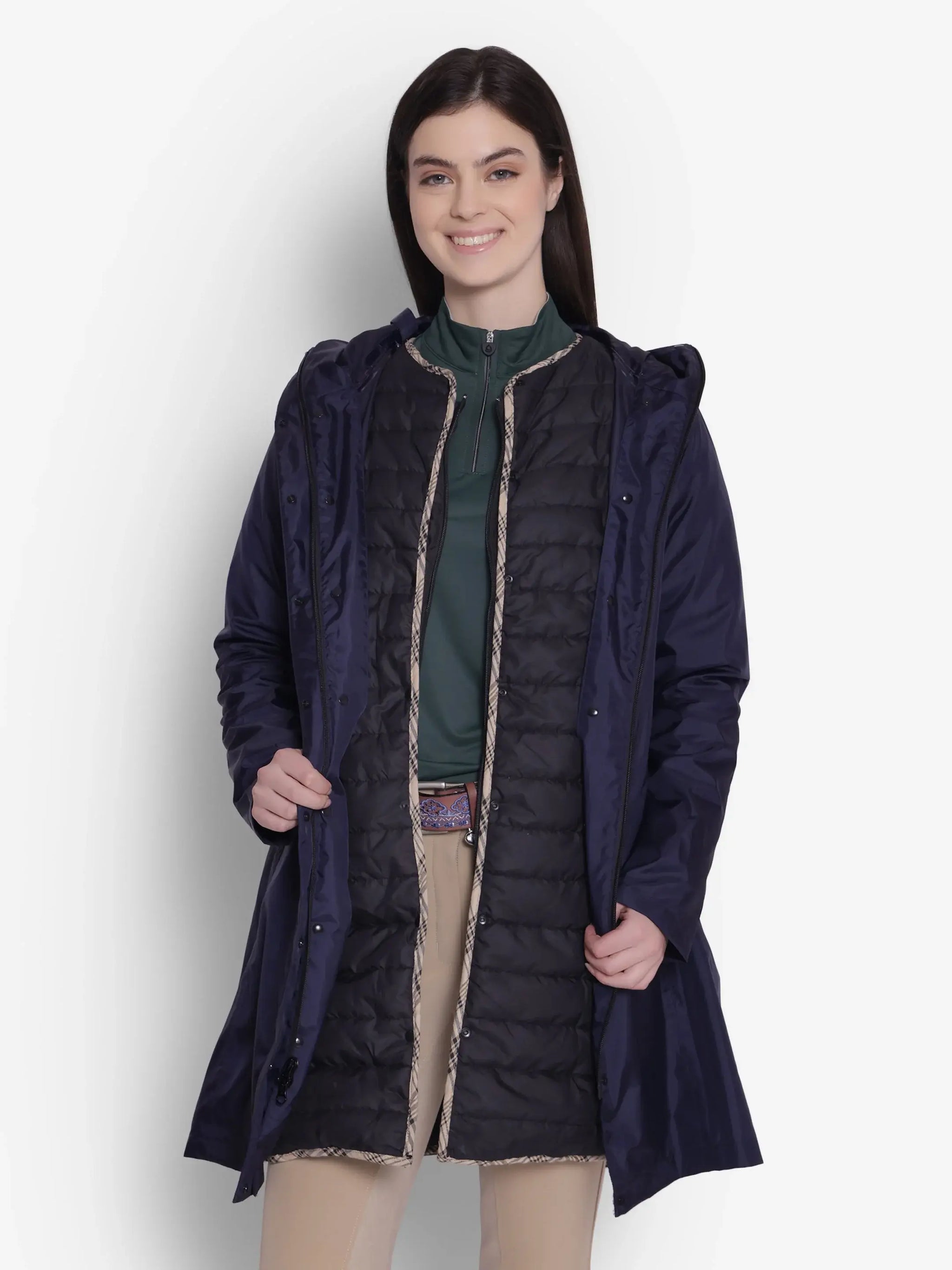 Equine Couture Ladies Any Weather 3-in-1 Jacket - Breeches.com - Flyclothing LLC