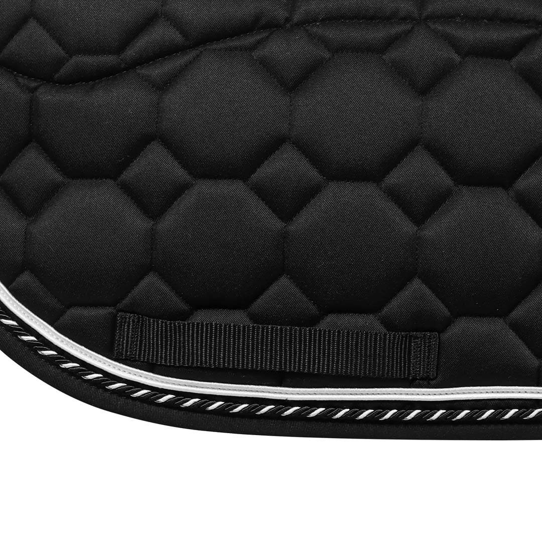 Equine Couture Luxe Saddle Pad with White Sherpa Fleece Lining - Breeches.com - Flyclothing LLC
