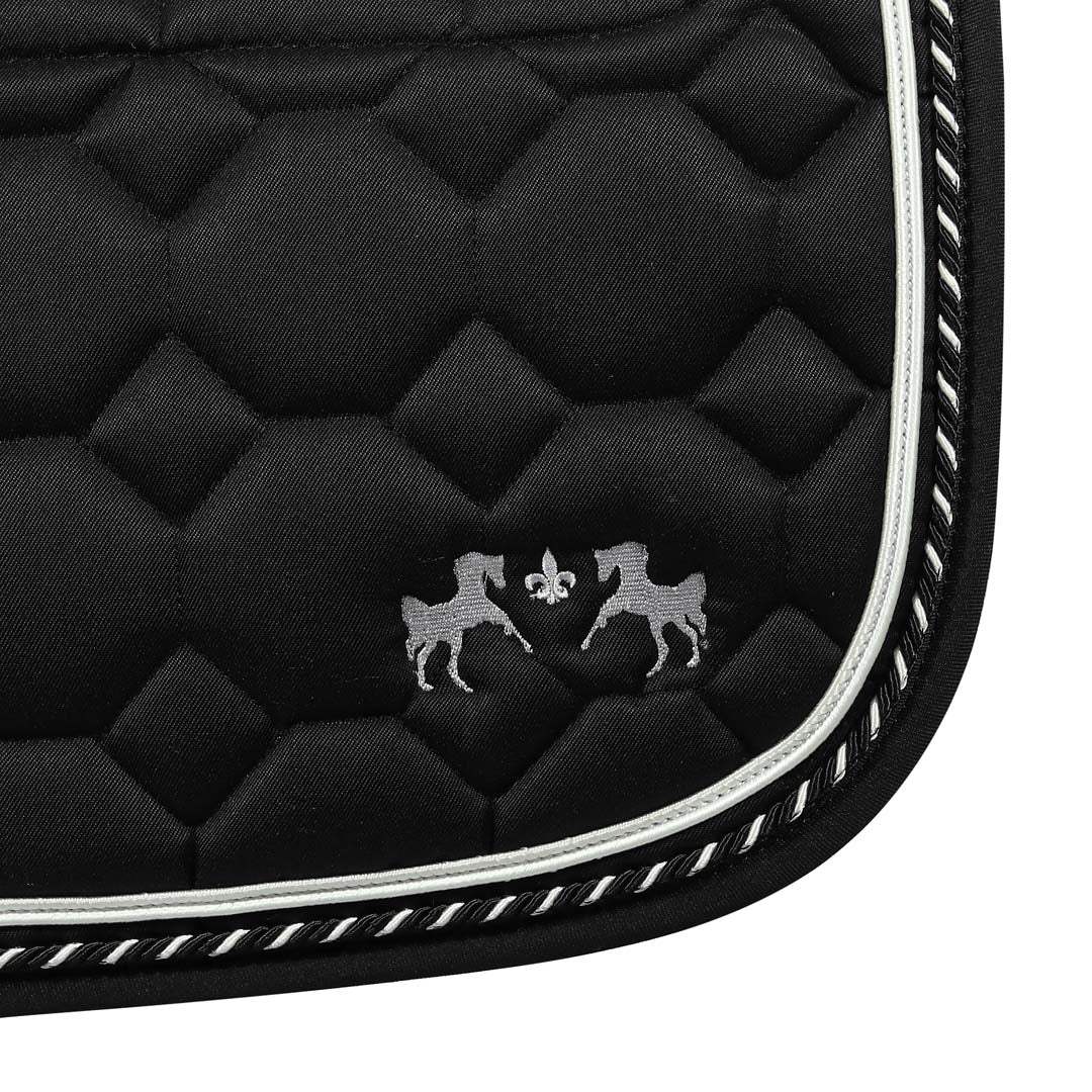 Equine Couture Luxe Saddle Pad with White Sherpa Fleece Lining - Breeches.com - Flyclothing LLC
