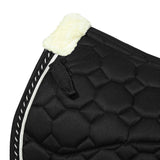 Equine Couture Luxe Saddle Pad with White Sherpa Fleece Lining - Breeches.com - Flyclothing LLC