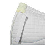 Equine Couture Regal Saddle Pad with White Sherpa Fleece and CoolMax lining - Breeches.com - Flyclothing LLC