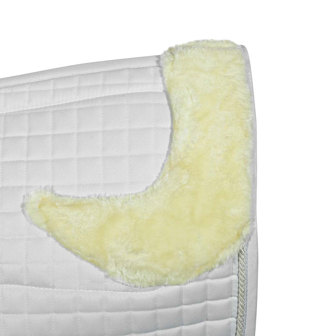 Equine Couture Regal Saddle Pad with White Sherpa Fleece and CoolMax lining - Breeches.com - Flyclothing LLC