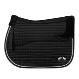 Equine Couture Regal Saddle Pad with White Sherpa Fleece and CoolMax lining - Breeches.com - Flyclothing LLC