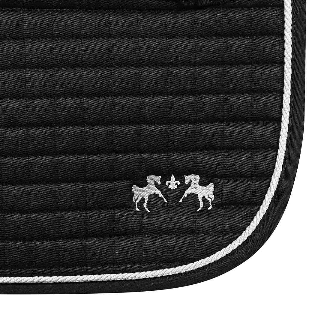 Equine Couture Regal Saddle Pad with White Sherpa Fleece and CoolMax lining - Breeches.com - Flyclothing LLC