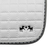 Equine Couture Coolmax Plush White Saddle Pad - Breeches.com - Flyclothing LLC