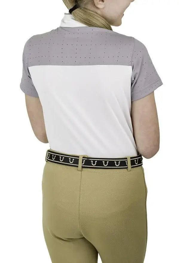 Equine Couture Children'S Magda Equicool Short Sleeve Show Shirt - Breeches.com - Flyclothing LLC