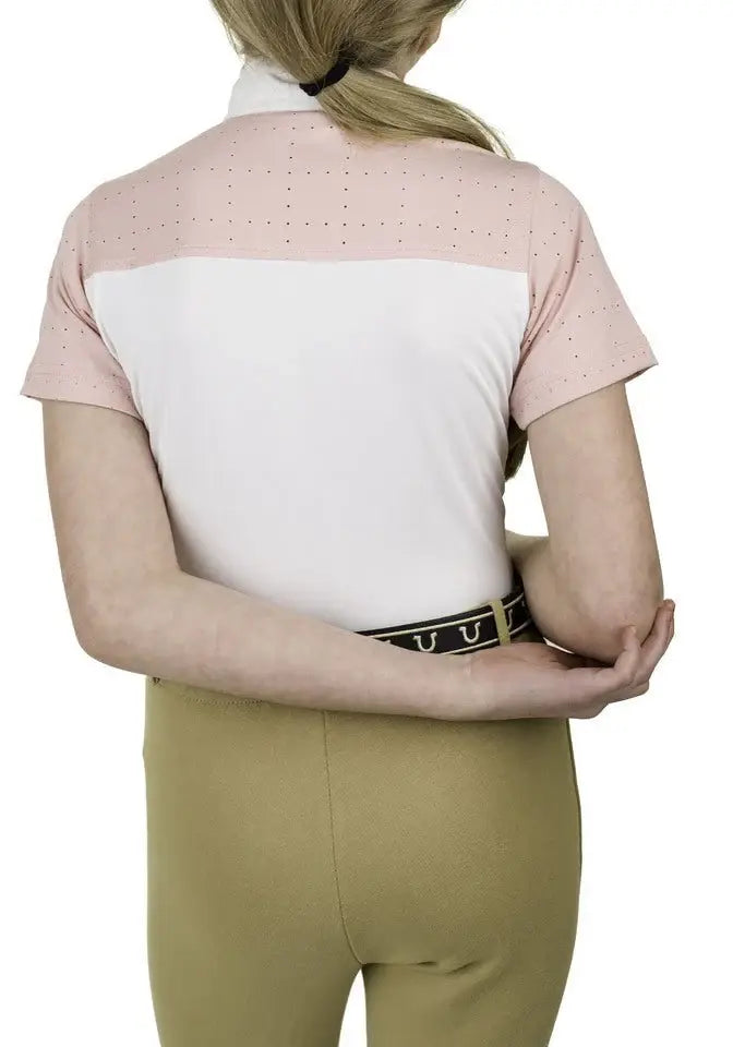 Equine Couture Children'S Magda Equicool Short Sleeve Show Shirt - Breeches.com - Flyclothing LLC