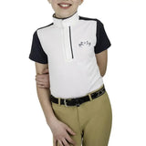 Equine Couture Children'S Magda Equicool Short Sleeve Show Shirt - Breeches.com - Flyclothing LLC