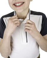 Equine Couture Children'S Magda Equicool Short Sleeve Show Shirt - Breeches.com - Flyclothing LLC