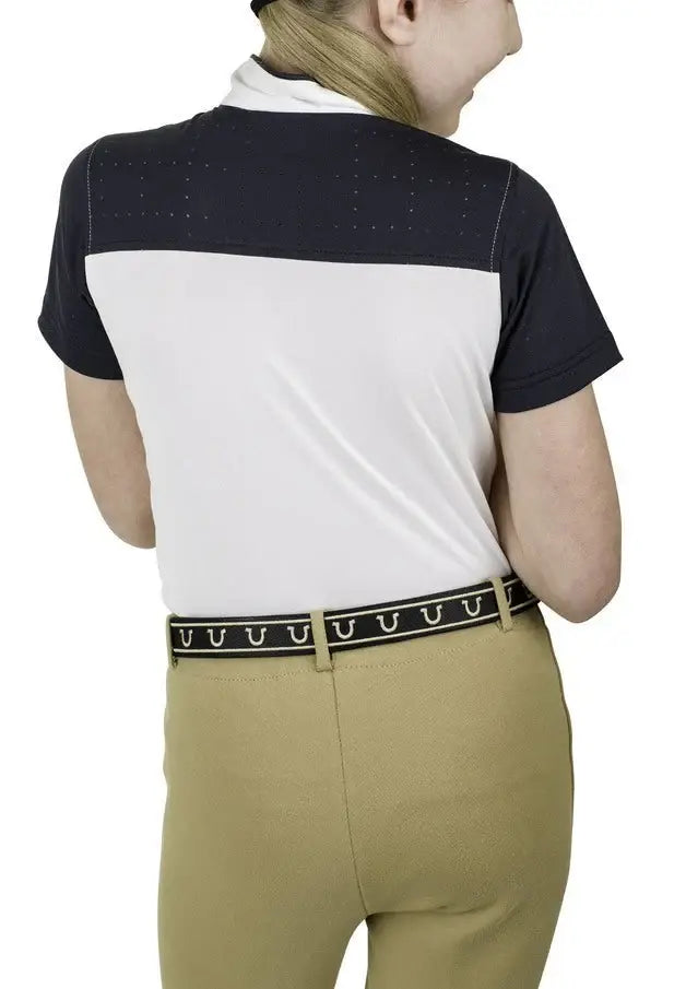 Equine Couture Children'S Magda Equicool Short Sleeve Show Shirt - Breeches.com - Flyclothing LLC