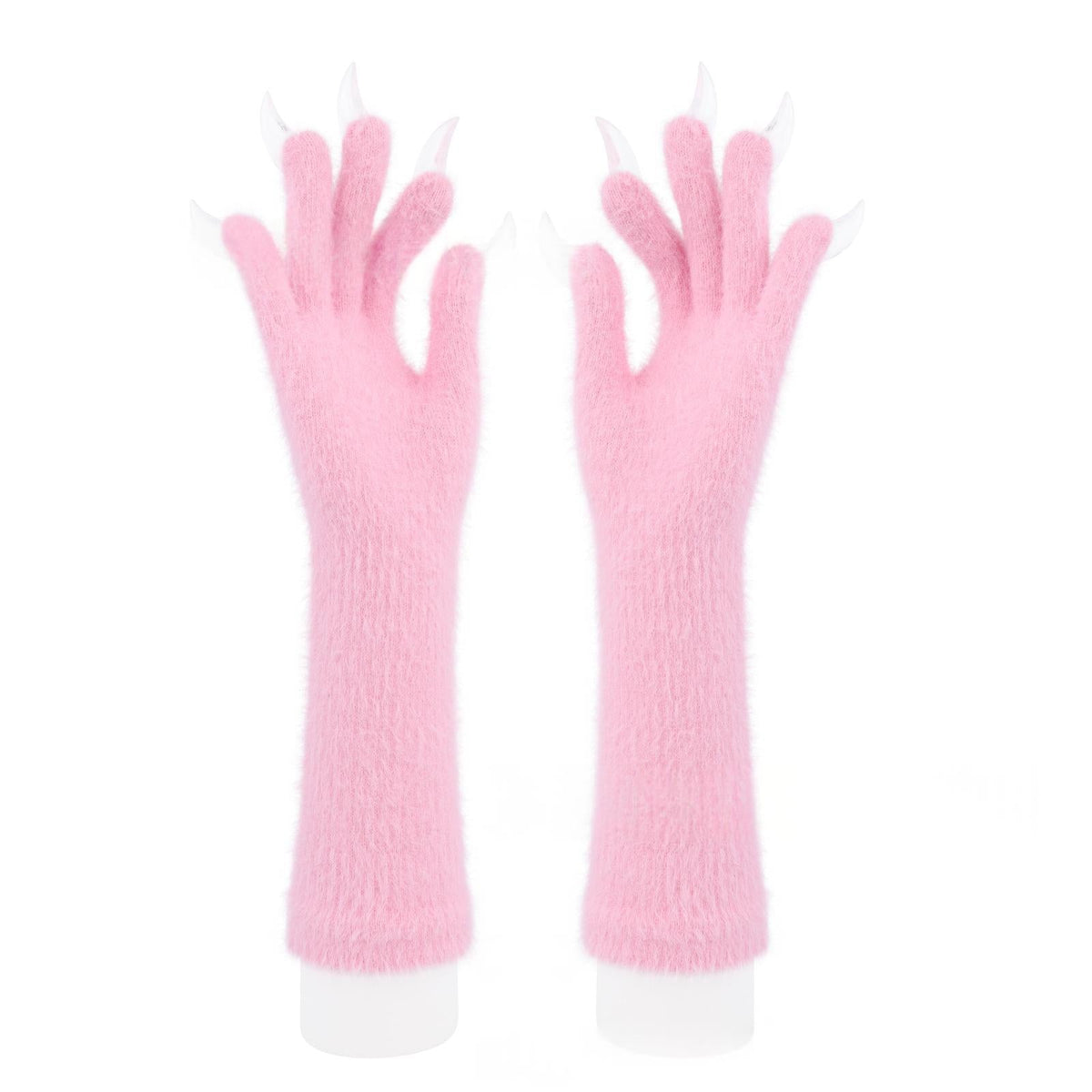 Halloween Silicone Meat Mat Long Gloves
