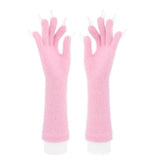 Halloween Silicone Meat Mat Long Gloves