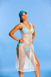 Elegant Moments Black Swimwear Cover Up 11025