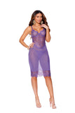 Elegant Moments Passion Flower Gown And G-String 11034