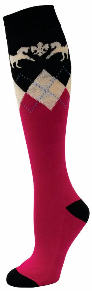 Equine Couture Ladies Hadley Knee Hi Socks - Breeches.com - Flyclothing LLC