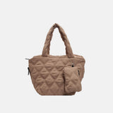 Polyester Medium Tote Bag - Trendsi - Flyclothing LLC