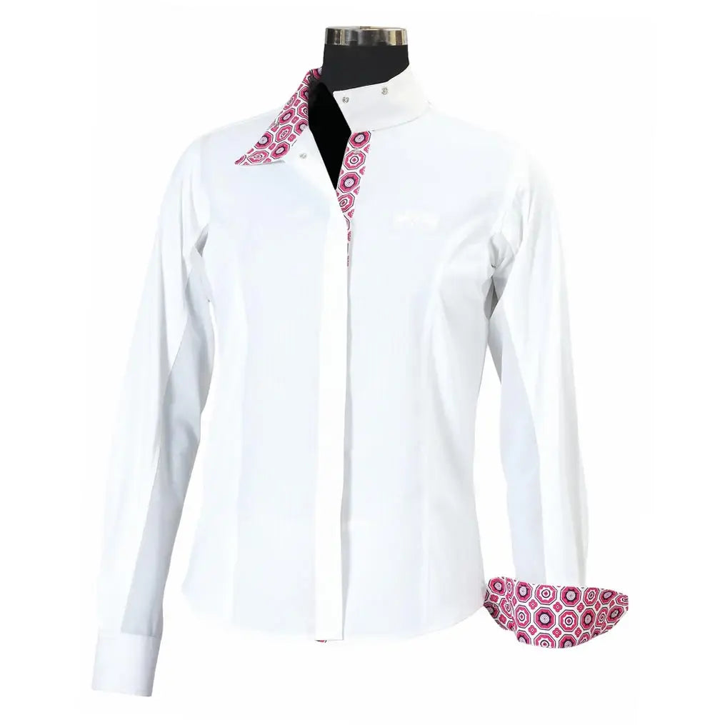 Equine Couture Children's Kelsey Long Sleeve Show Shirt - Breeches.com - Flyclothing LLC