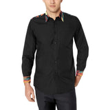 Baha Ranch Painted Indian Chief Unisex Western Button Up Shirt