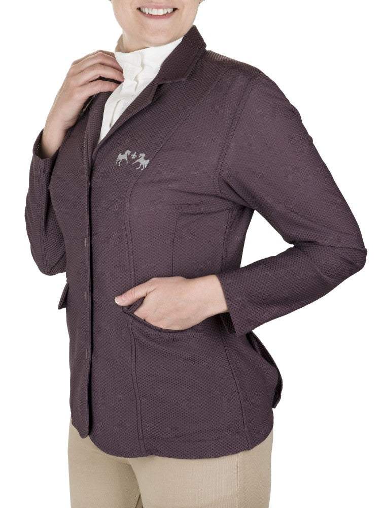 Equine Couture Women EquiVent 4-Snap Button Show Coat - Breeches.com - Flyclothing LLC