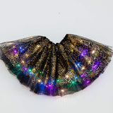 Magical & Luminous LED Princess Halloween Tutu Skirt Sequins Shiny Skirt - My Store - Flyclothing LLC