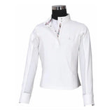 Equine Couture Children's Cara Long Sleeve Show Shirt - Breeches.com - Flyclothing LLC