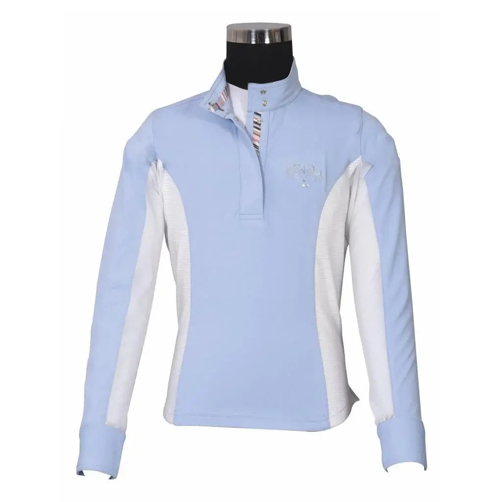 Equine Couture Children's Cara Long Sleeve Show Shirt - Breeches.com - Flyclothing LLC