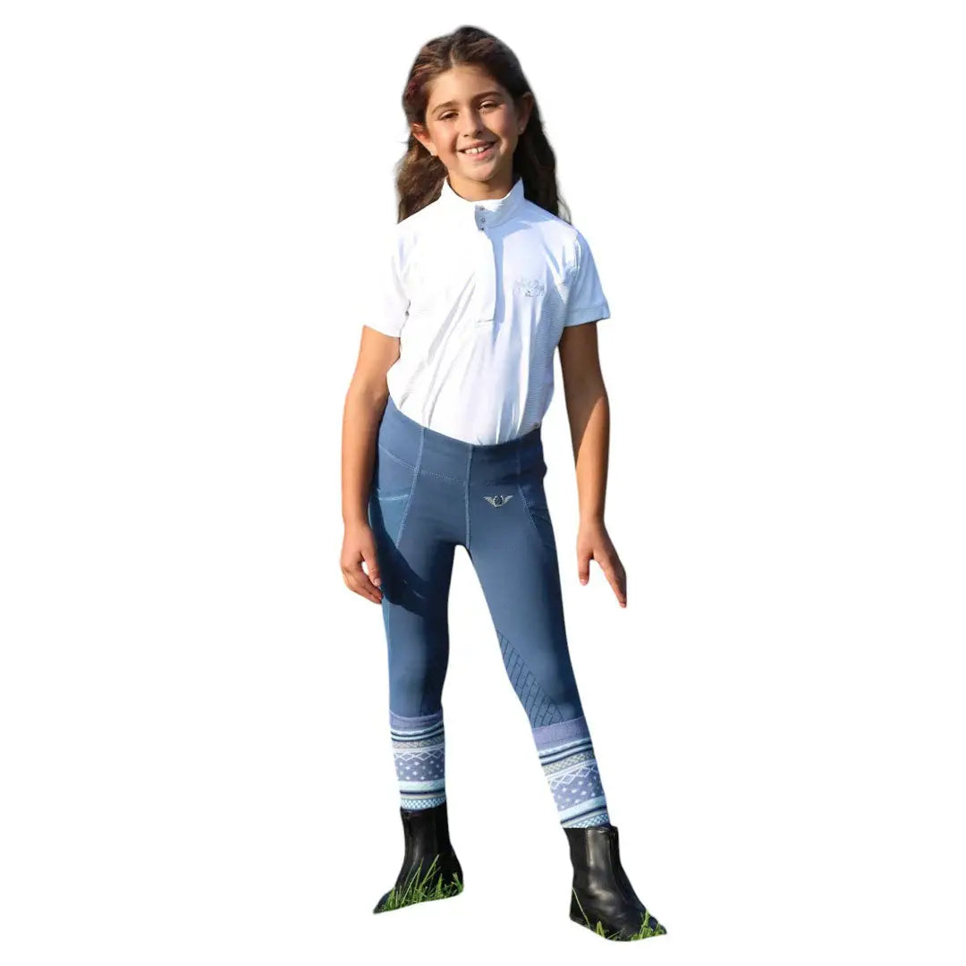 Equine Couture Children's Cara Short Sleeve Show Shirt - Breeches.com - Flyclothing LLC