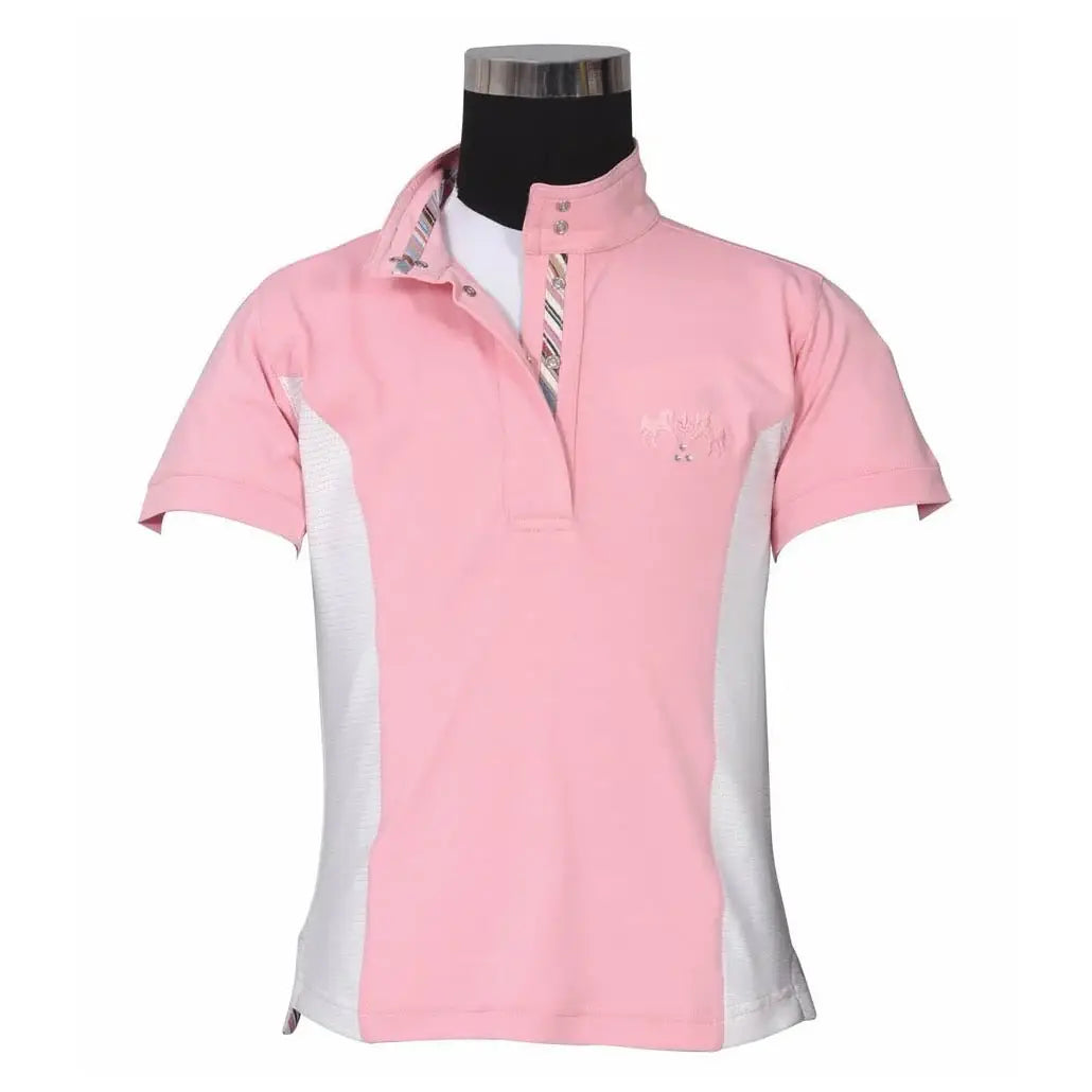 Equine Couture Children's Cara Short Sleeve Show Shirt - Breeches.com - Flyclothing LLC