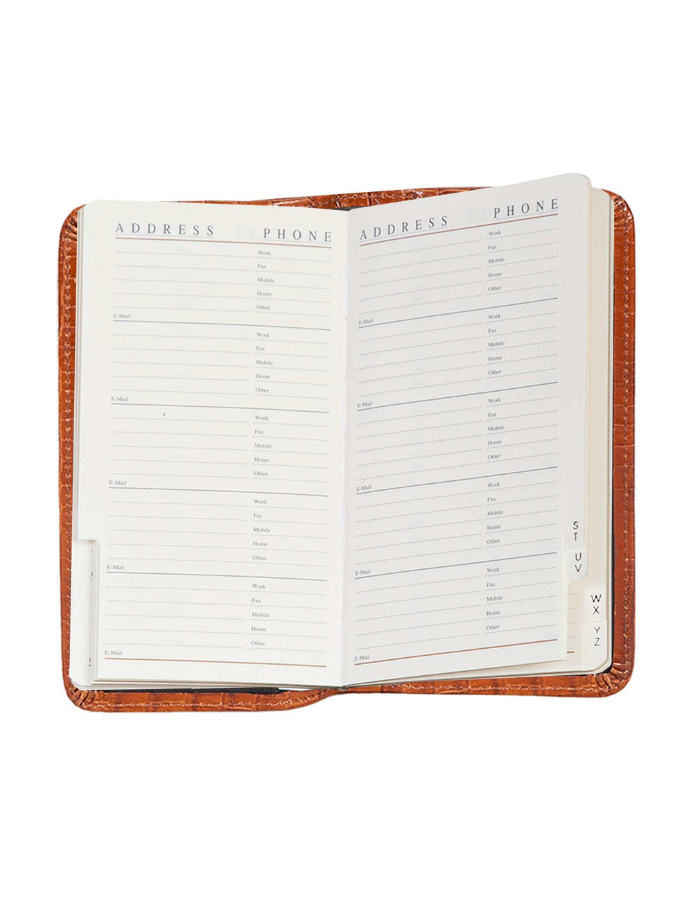 Scully Leather pocket tel/address book - Scully Leather - Flyclothing LLC