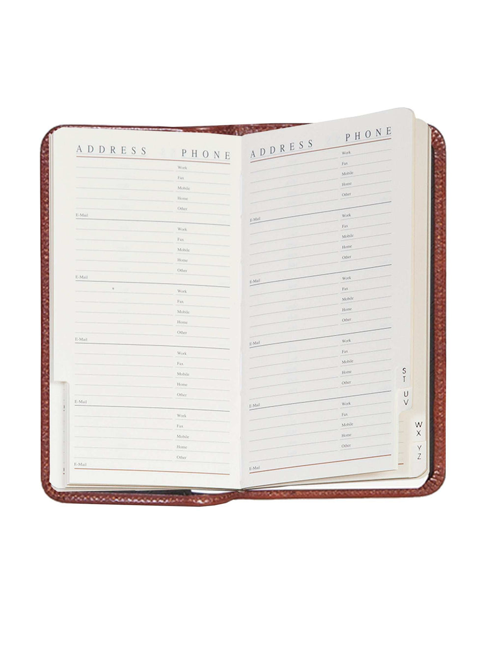 Scully Leather pocket tel/address book - Scully Leather - Flyclothing LLC