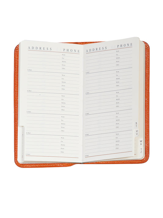 Scully Leather pocket tel/address book