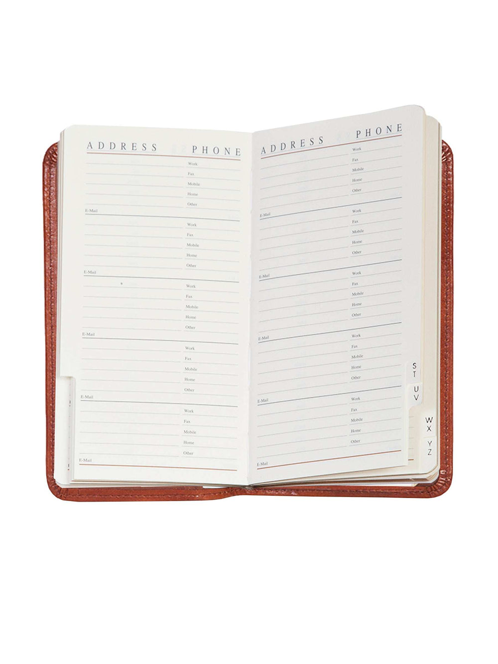 Scully Leather pocket tel/address book - Scully Leather - Flyclothing LLC