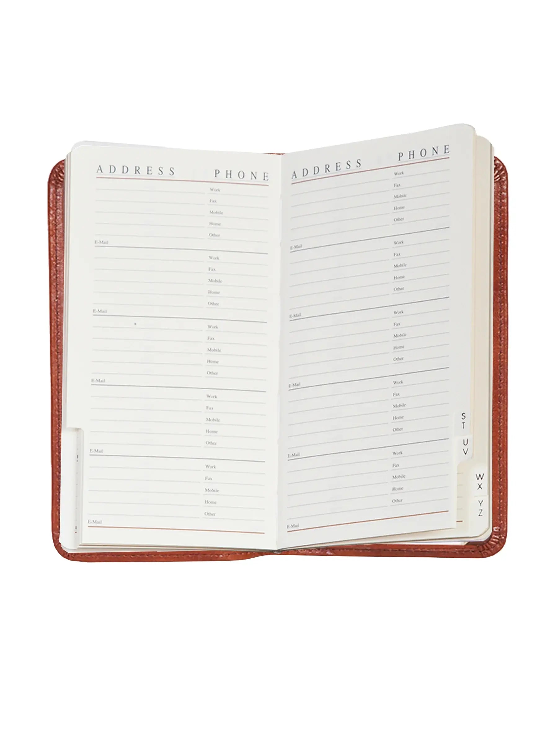 Scully Leather pocket tel/address book - Scully Leather - Flyclothing LLC