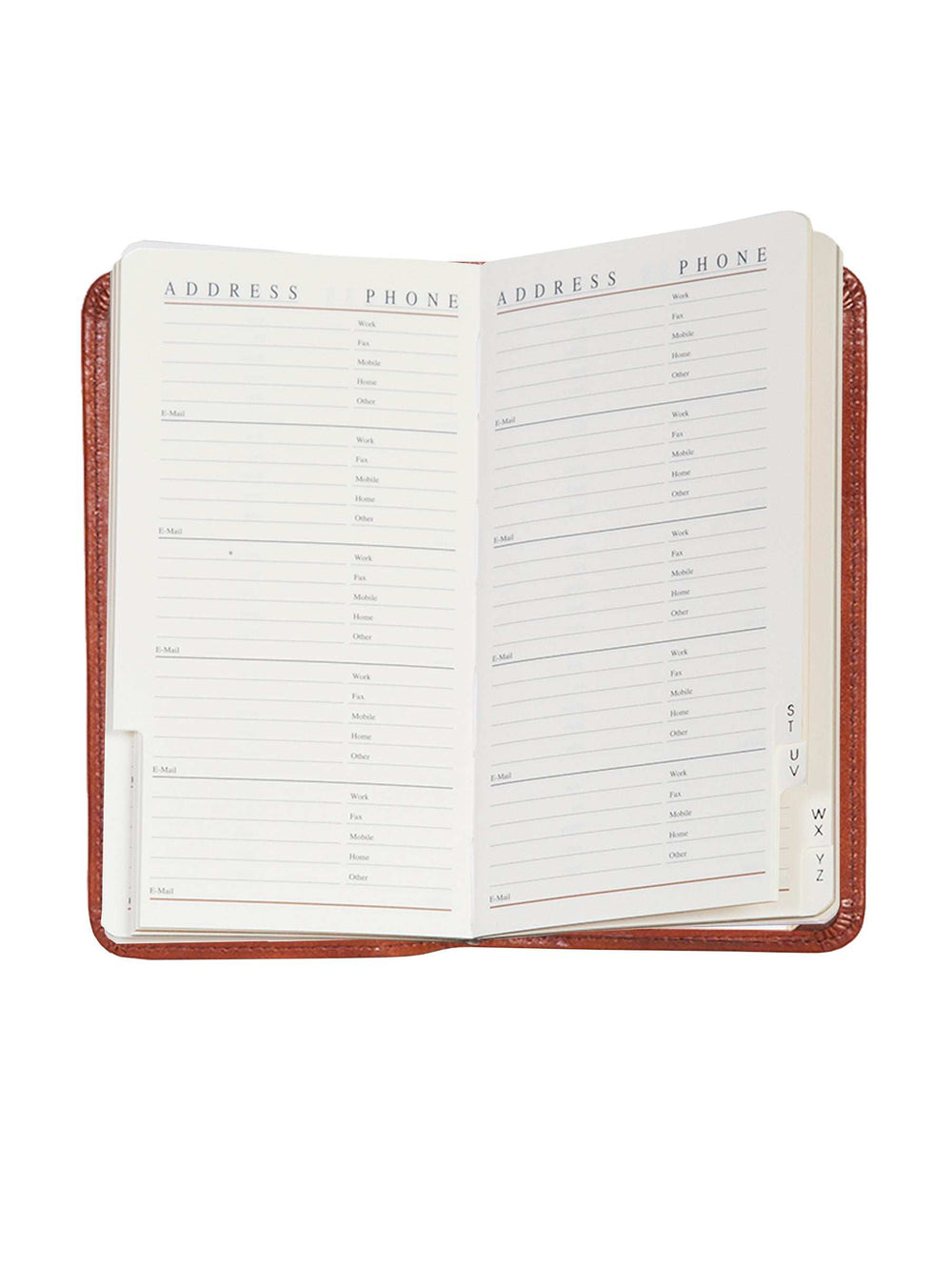 Scully Leather pocket tel/address book - Scully Leather - Flyclothing LLC