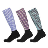 Equine Couture Ladies Lola Padded Knee Hi Boot Socks - 3 Pack - Breeches.com - Flyclothing LLC
