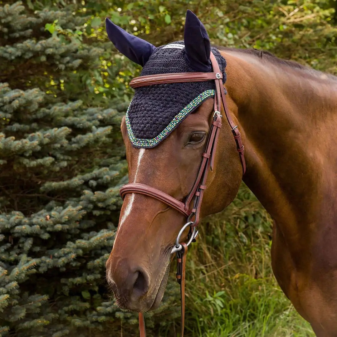 Equine Couture Beaded Fly Bonnet - Breeches.com - Flyclothing LLC