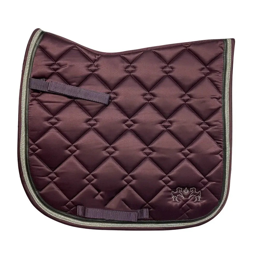 Equine Couture Satin Pony Dressage Saddle Pad - Breeches.com - Flyclothing LLC