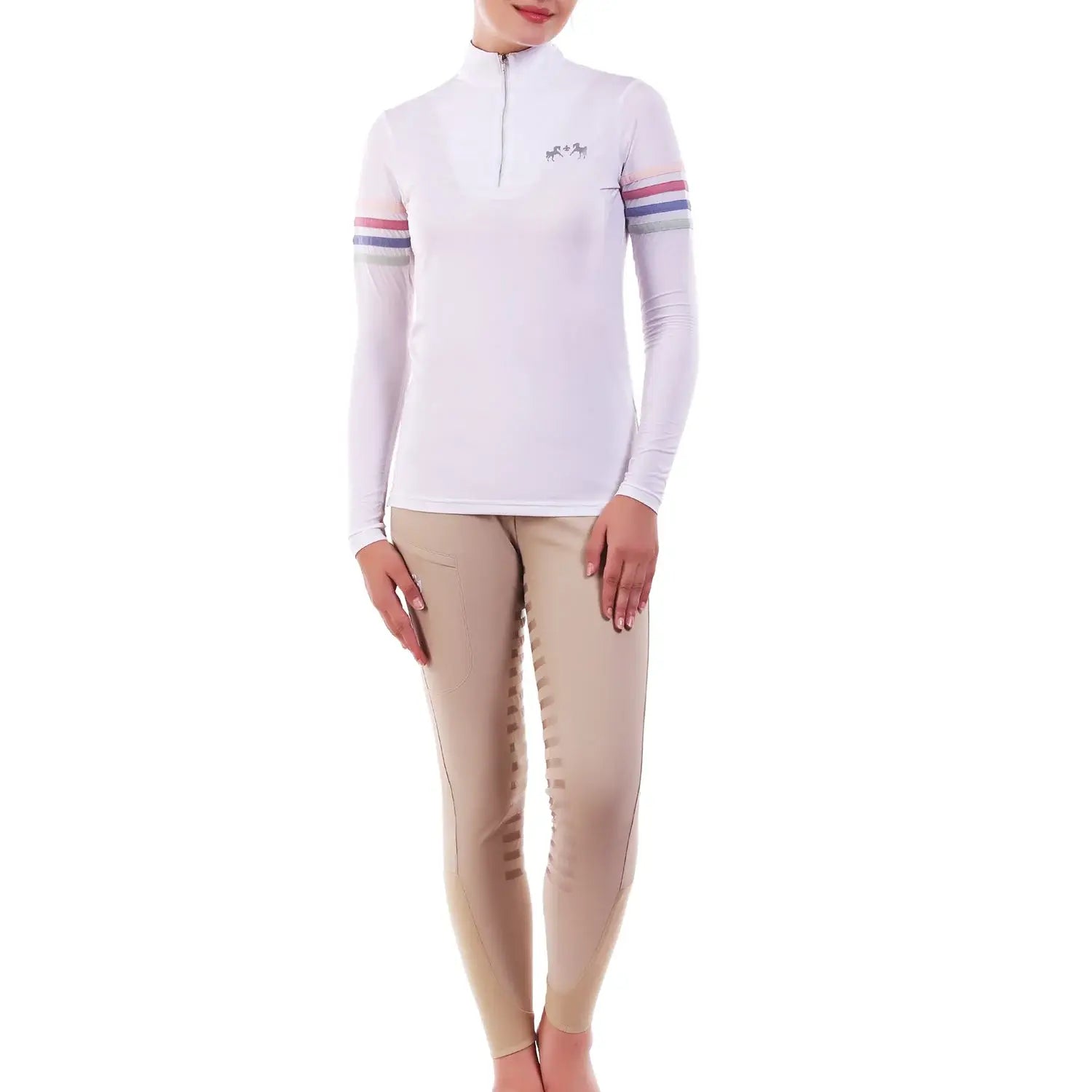 Equine Couture Ladies Gradient IceFil Show Shirt - Breeches.com - Flyclothing LLC