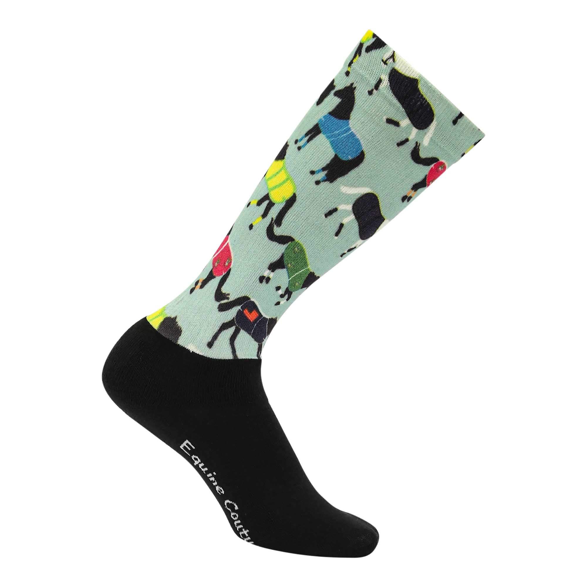 Equine Couture Children'S OTC Boot Socks- All Bundled Up - Breeches.com - Flyclothing LLC